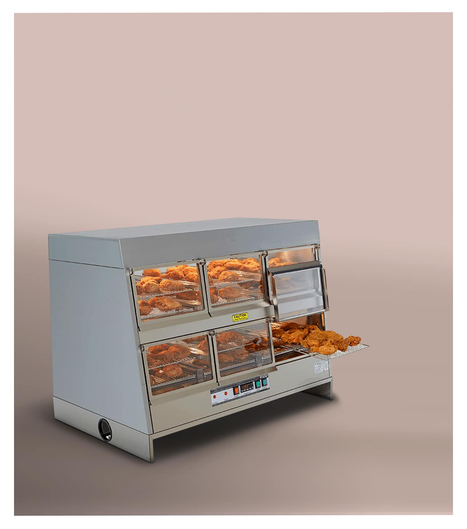 Vitrine chauffante 1100 Pass Through Multi Snack de Vizu VI1100PTMS
