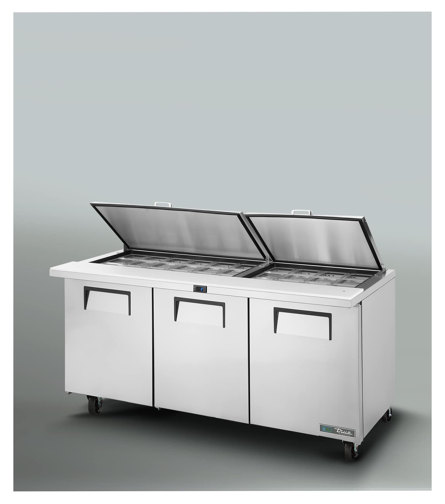 Table de Préparation Réfrigérée True 3 portes TRUE TSSU72 30MB