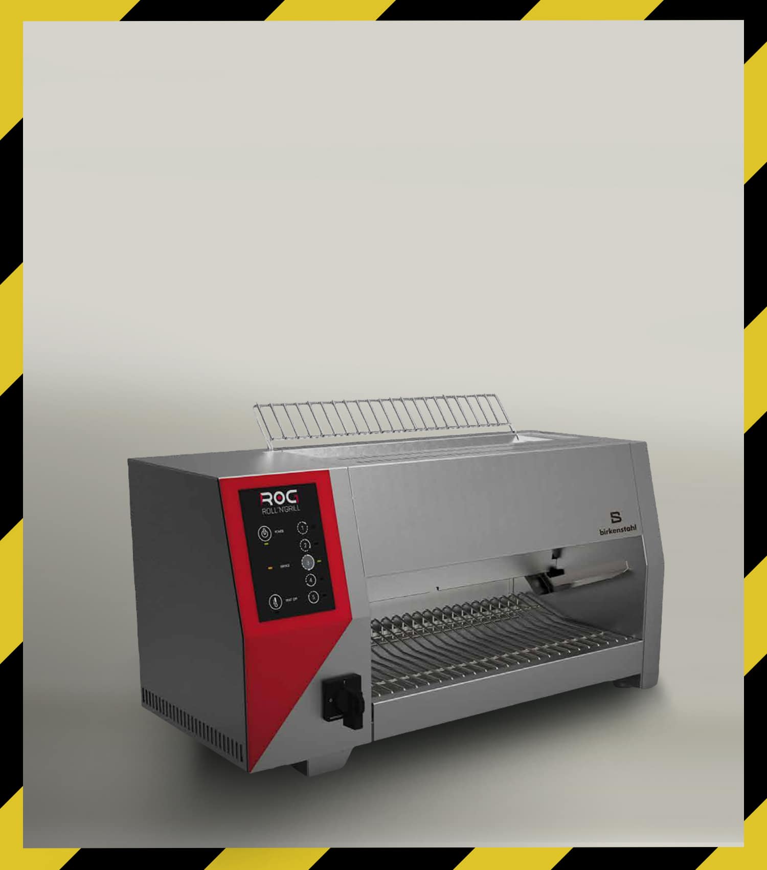 Birkenstahl Rog’n’Roll Broiler Professionnel Haute Température
