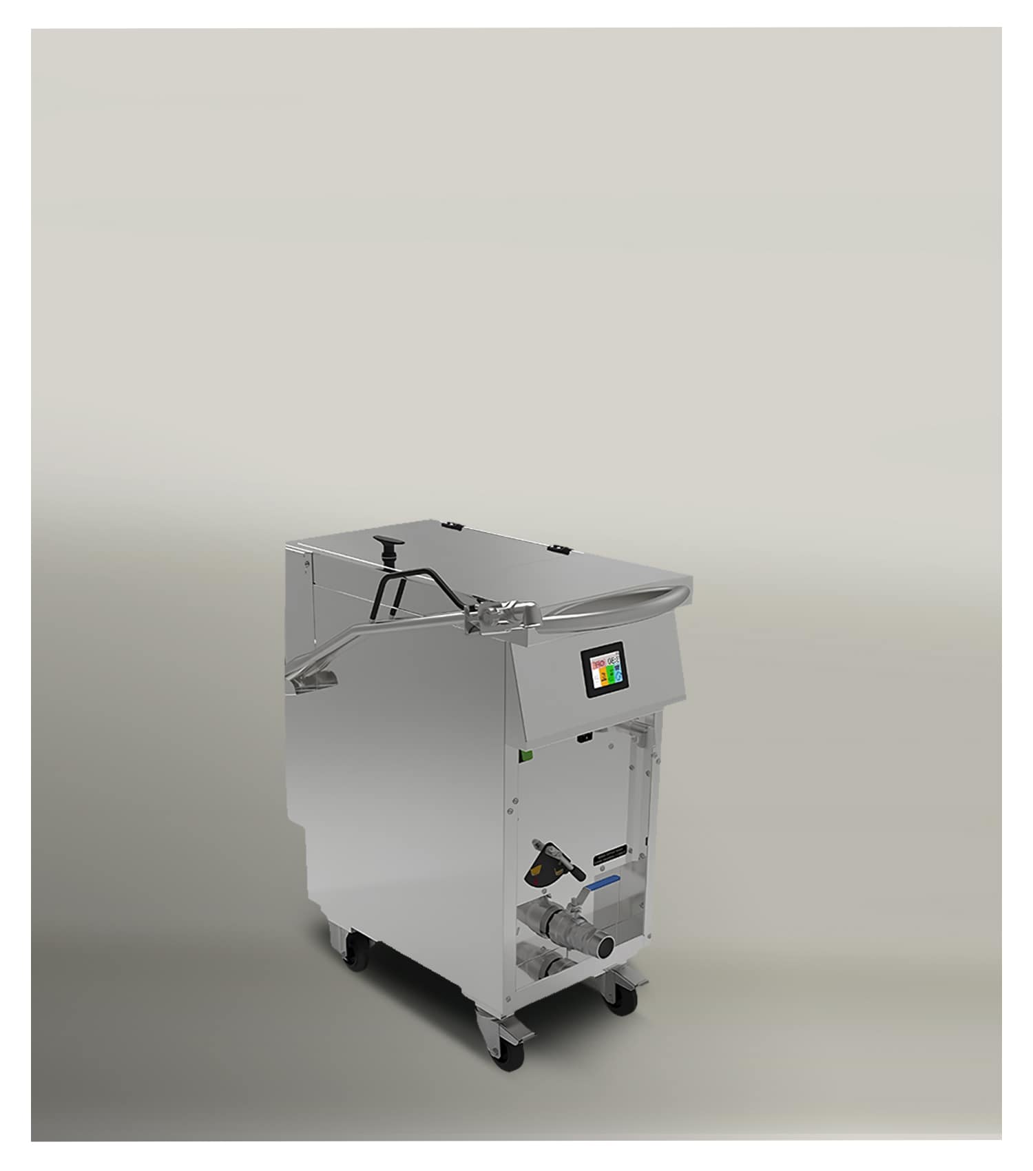 CHARIOT DE FILTRATION FRYGUARD AVEC POMPE POUR HUILE DE FRITURE MÊME À CHAUD – CAPACITÉ 65 L – INTÉGRÉ AVEC LA TECHNOLOGIE