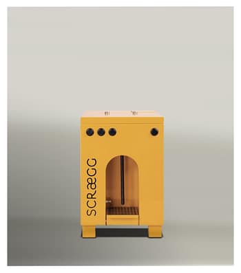 Scraegg Pro - Appareil professionnel à vapeur pour œufs brouillés instantanés