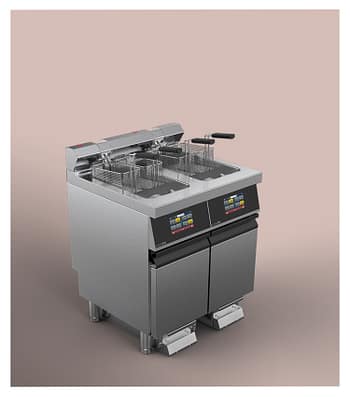 Friteuse électrique Superfry 700 Double - 30L (Disponible en Gaz)