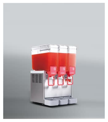 Distributeur de boissons réfrigérées Deluxe 20/3